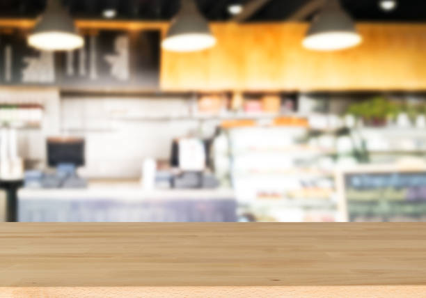 istock Empty top of wooden table 859528978