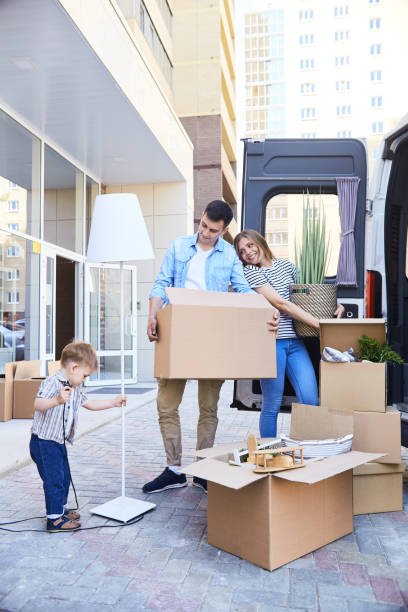 istock Happy Young Family Moving In 859532520