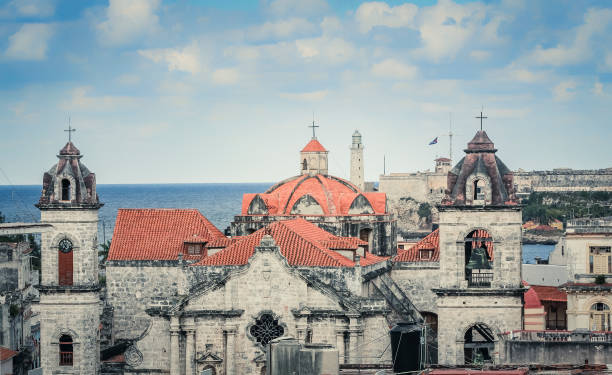 istock Old Havana buildings, Cuba 859533440