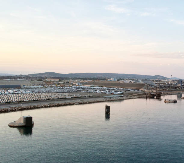 Bay of Barletta in Italy