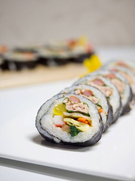 istock Korean food tuna kimbap 859547892