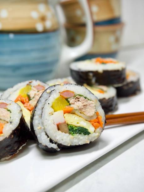 istock Korean food tuna kimbap 859548050