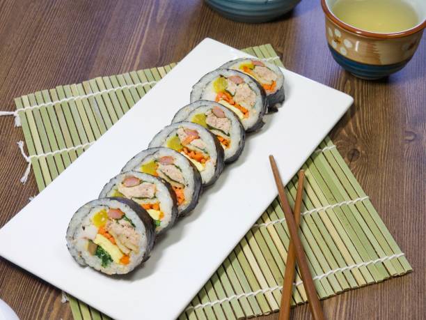 istock Korean food tuna kimbap 859548336