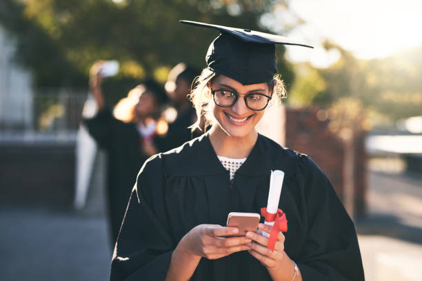 istock What's graduation day without sharing it on social media? 859555358