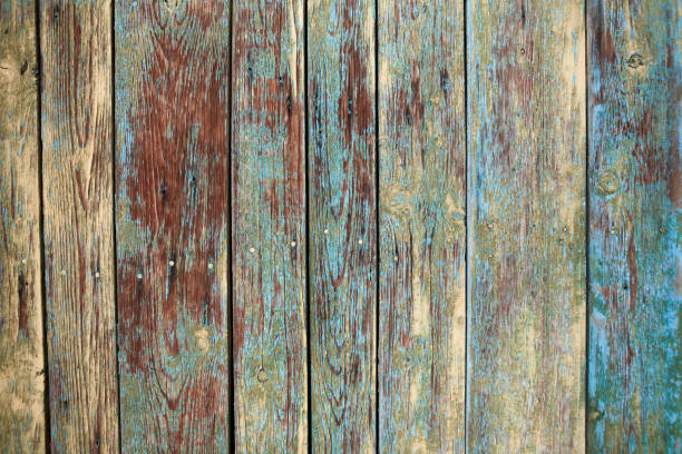 istock Old shabby wooden background with cracks 859555598