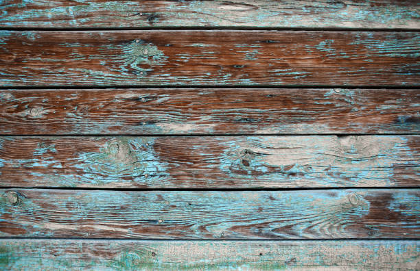 istock Old shabby wooden background with cracks 859555650