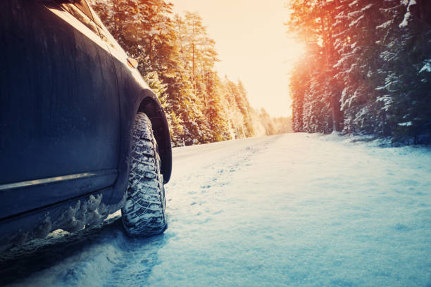 istock winter road in the morning 859563214