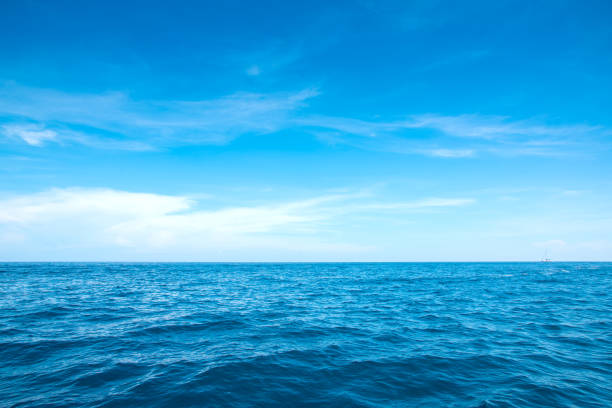 istock Calm Sea and Blue Sky Background. 859592056