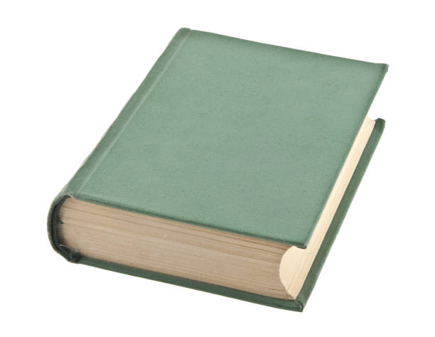 istock old green book isolated on white background 859593666