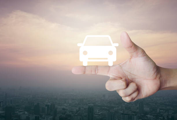 istock Business service taxi car concept 859596056