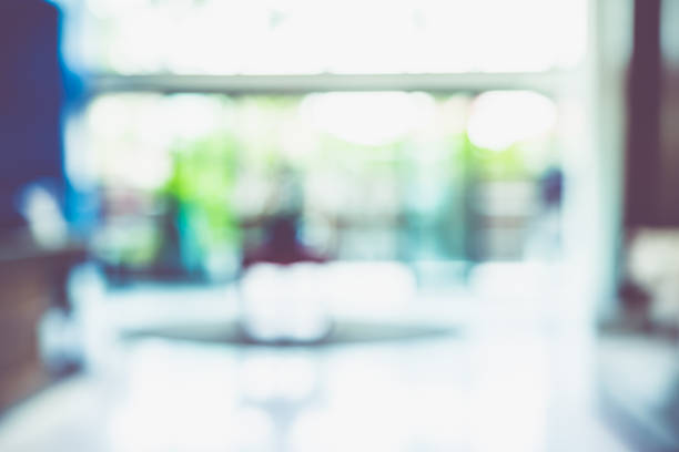 istock Blur background,corridor in convention hall, office building hall way background 859607320