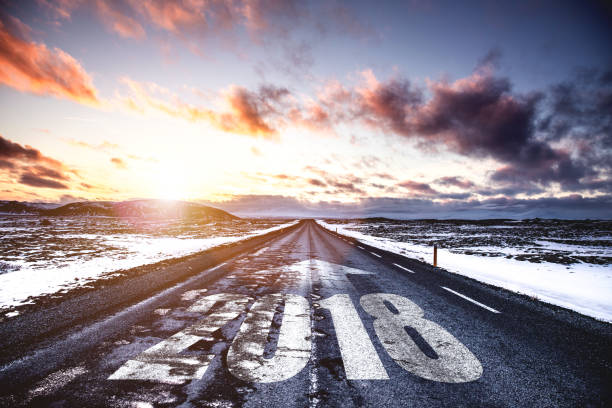 istock New Year's resolution - the road to the way forward 859615786