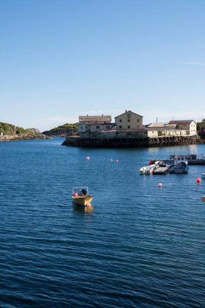 istock henningsvaer at Lofoten in Norway 859616402