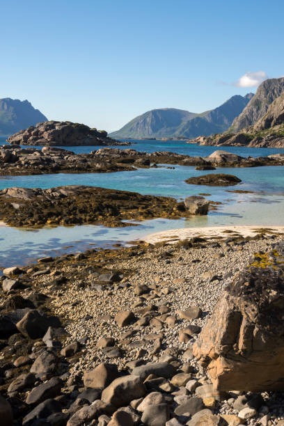 istock henningsvaer at Lofoten in Norway 859616598