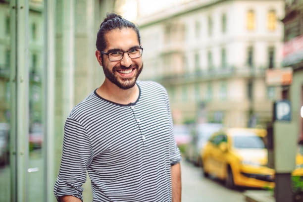 istock Outdoors portrait of a young man 859616782