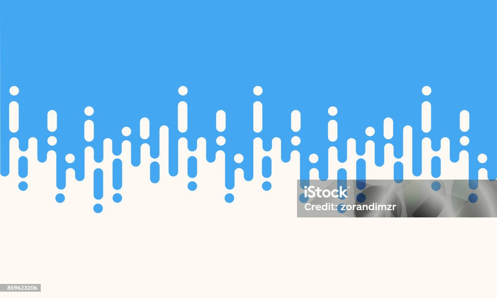 Line With Rounded Edges Abstract Seamless Rounded Lines Stock Illustration - Download Image Now ...