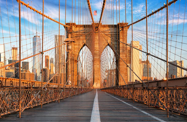 istock Brooklyn Bridge, New York City, nobody 859624192
