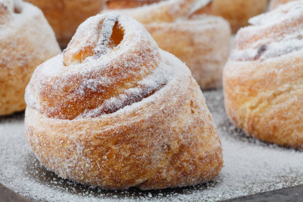 istock homemade vanilla scones on a baking, closeup 859628052