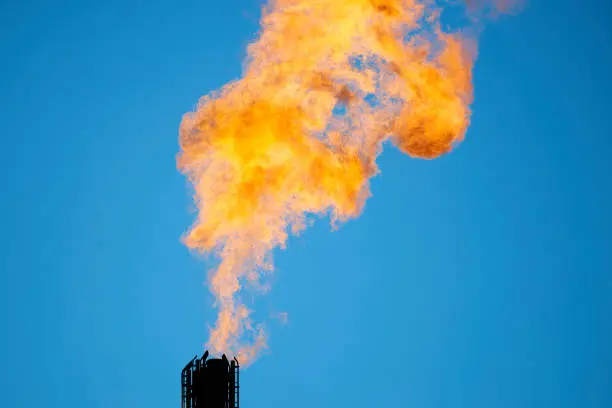 Photo of Combustion of associated petroleum gas