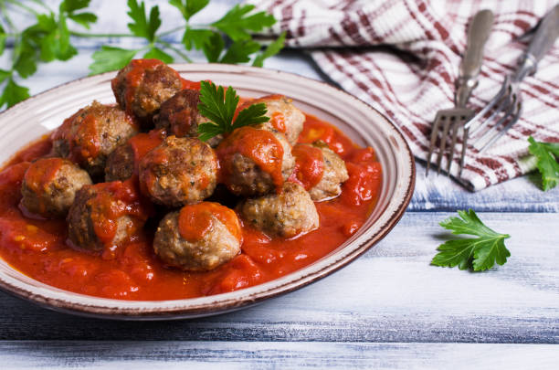 istock Traditional spicy meatballs 859632876