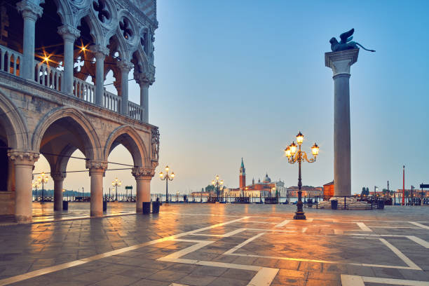 istock Venice, San Marco square in the morning 859635298