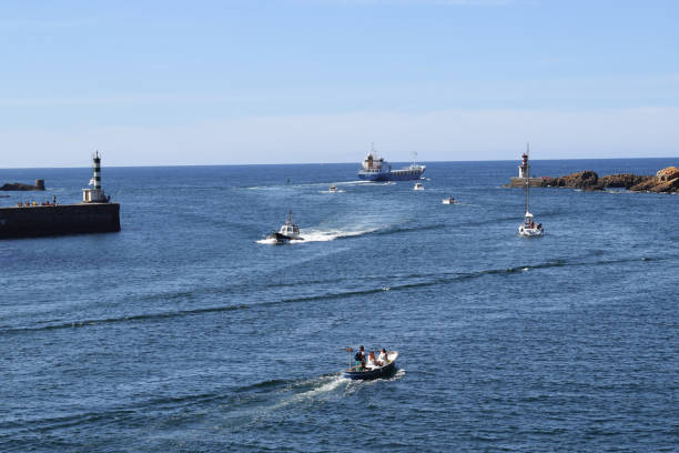 istock Entrance to a sea gulf. 859638878