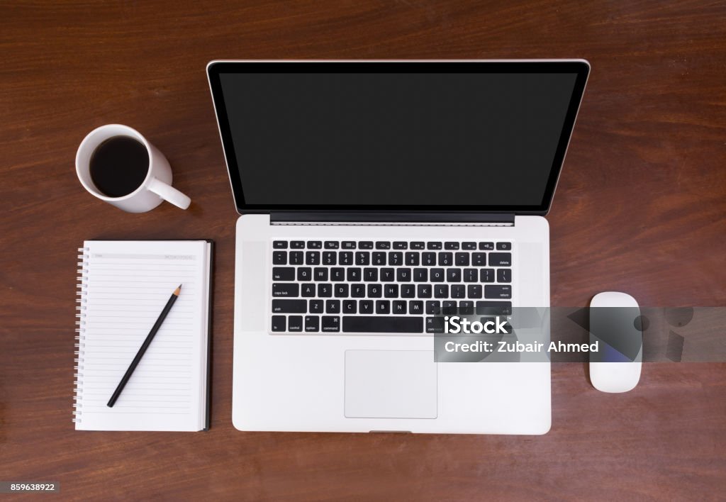 website mockup presentation website mockup presentation with macbook and laptops in grey color. Adhesive Note Stock Photo