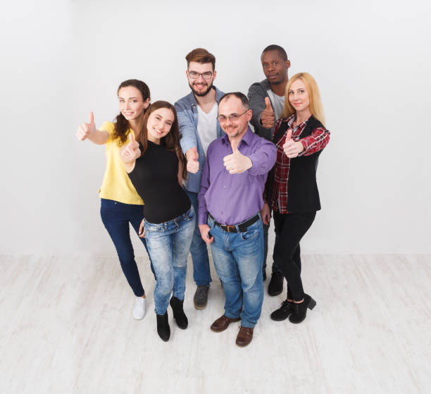 istock Successful team concept. Confident business people 859639706