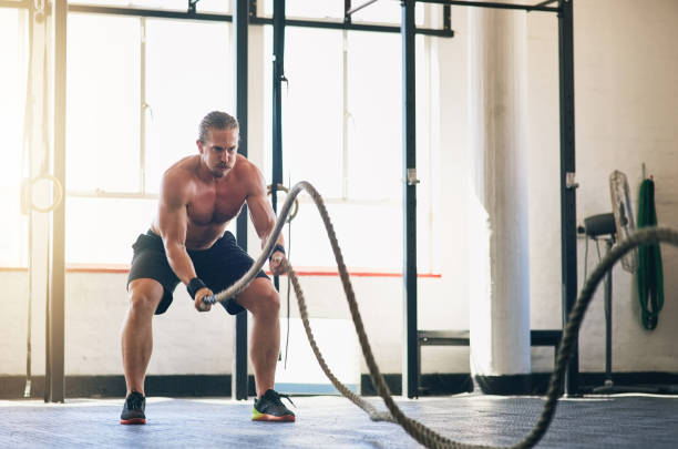 istock He trains like a superhero 859654262