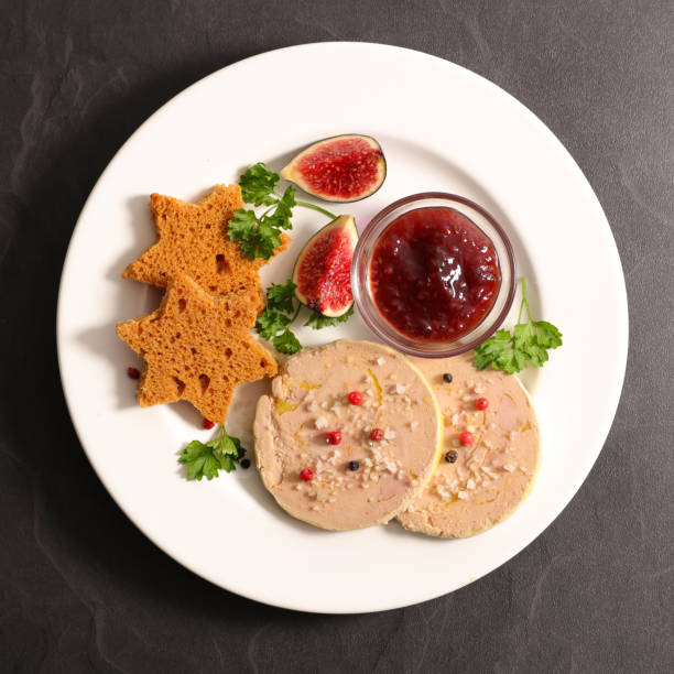 istock foie gras and gingerbread cake 859663316