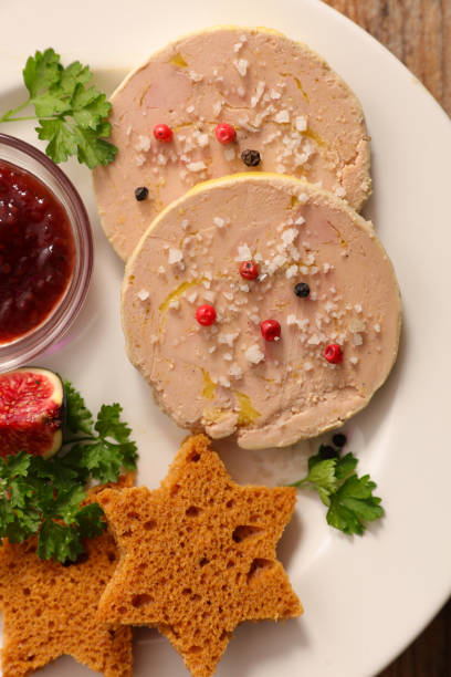 istock foie gras and gingerbread cake 859663338