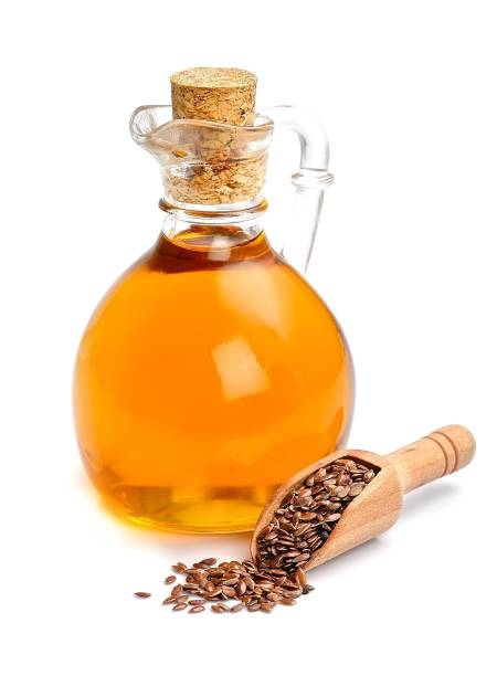 istock Flax seeds and oil 859664524