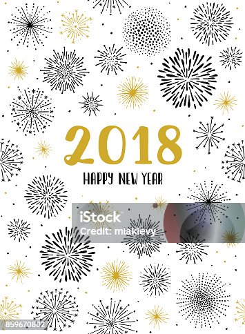 istock New year fireworks display seamless pattern 859670802