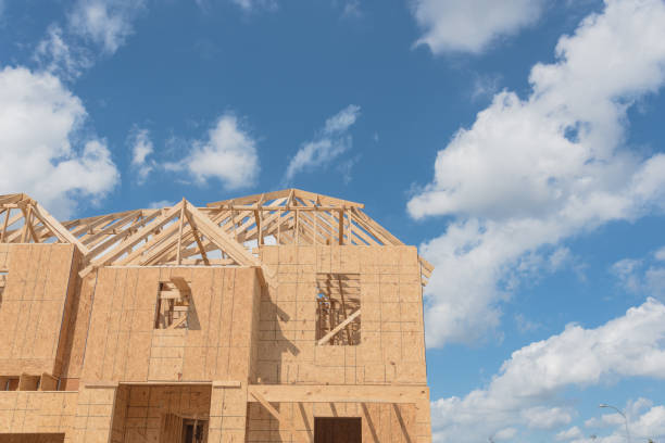 istock Wooden frame house under construction Pearland, Texas, USA 859677558