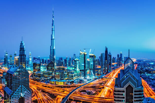 istock Modern skyscrapers in Downtown Dubai, Dubai, United Arab Emirates 859677670