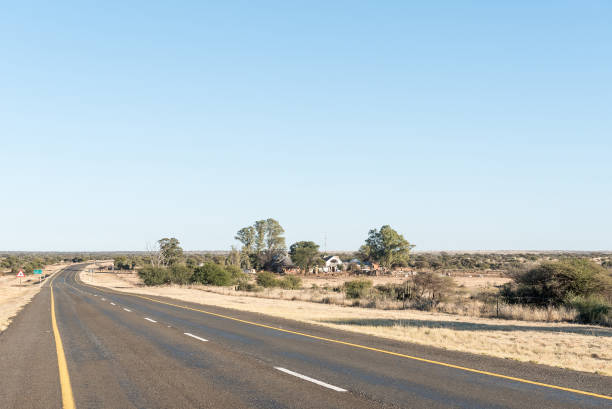 istock Farm scene on the N8-road between Kimberley and Schmidtsdrift 859680874