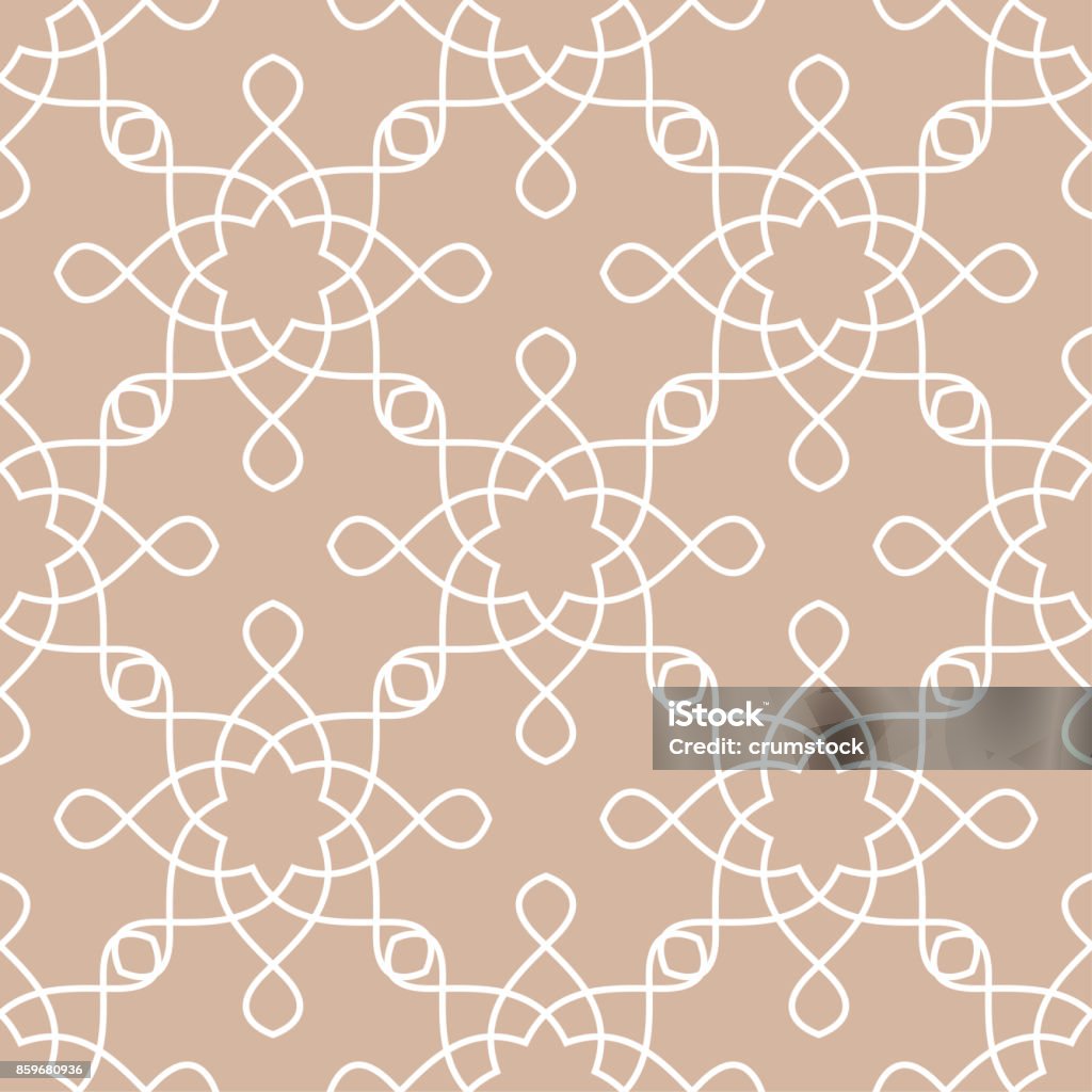 Geometric Pattern Pattern Beige Geometric Pattern For Wallpapers Beige Seamless Background Stock ...