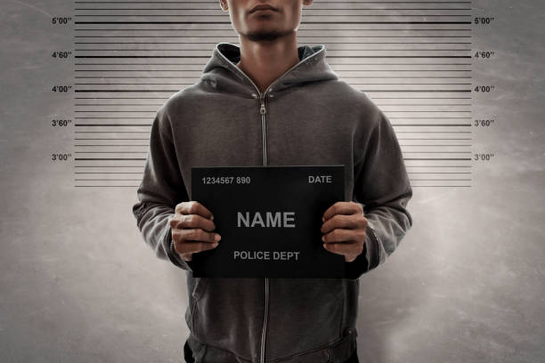 Mugshot of criminal