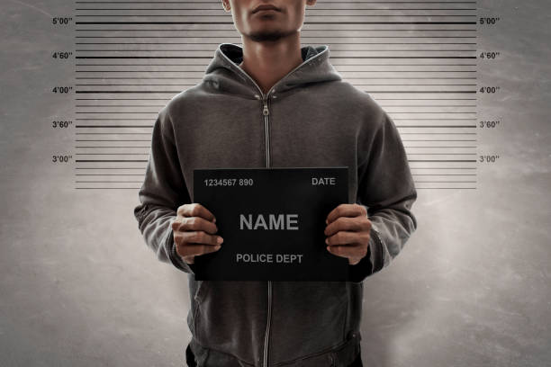Mugshot of criminal Mugshot of criminal murderer photos stock pictures, royalty-free photos & images