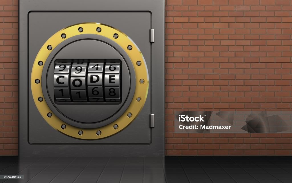 Safe Code Stock Image 3d Metal Safe Code Dial Stock Photo - Download Image Now - Bank Deposit ...