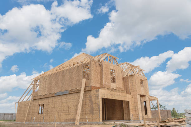 istock Wooden frame house under construction Pearland, Texas, USA 859692242