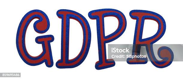 General Data Protection Regulation Stock Photo - Download Image Now