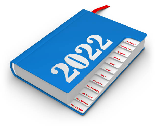 calendario 2022 - may calendar month three dimensional shape foto e immagini stock