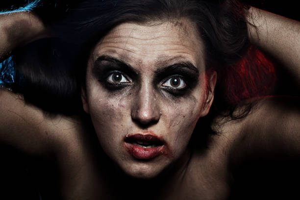 istock woman with smeared cosmetics 859699586