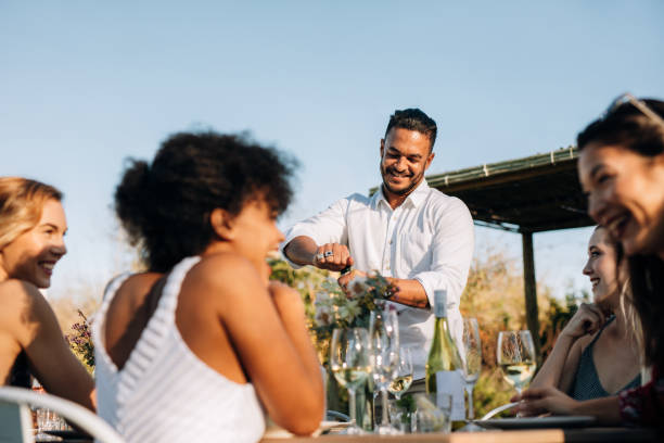istock Multi-ethnic millennials having outdoor party 859711218