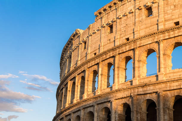 istock Colosseum at sunset in Rome 859711696