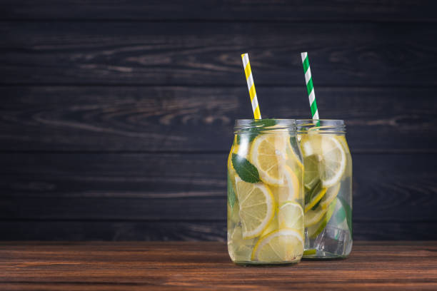 istock Cooling drink lemonade glass 859715118
