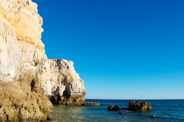 istock Beautiful rocky beach near the ocean. 859726898