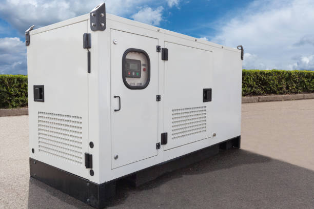 istock Mobile diesel generator for emergency electric power 859727694