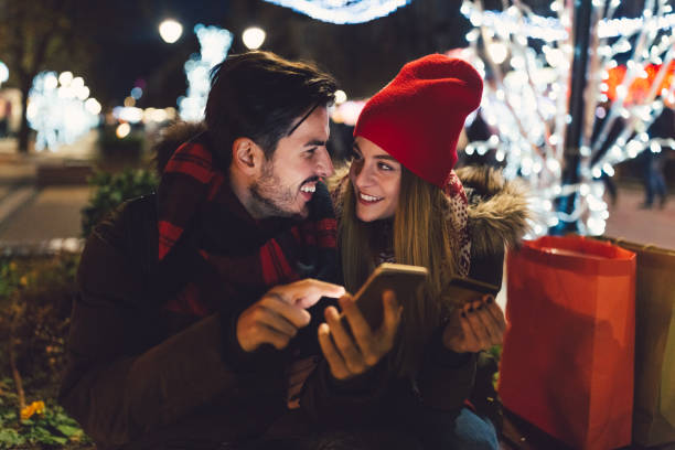 istock Happy couple using credit card for online shopping 859731062